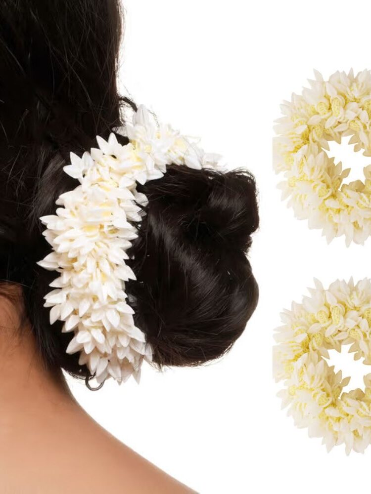 Jasmine Scented Hair Scrunchies