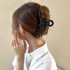 Matte Hair Claw Clips