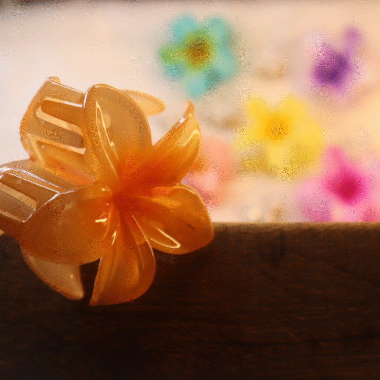Floral Hair Accessories Set