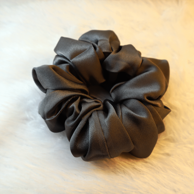 large size satin scrunchies