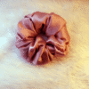 large size satin scrunchies