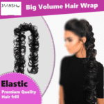 JAANSHU Messy Hair Frill Extension for Women & Girls - Premium Braid Ponytail Hair Accessories - Image 2