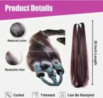 JAANSHU Synthetic Hair Parandi Choti Braided Hair Extension/Punjabi Paranda/Hair Accessories for Women - Image 6