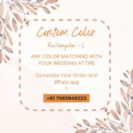 Bridal Nikah Dupatta – Personalized to Match Your Lehenga | Handcrafted Dupatta for Traditional Weddings | Multiple Colors Available - Image 5