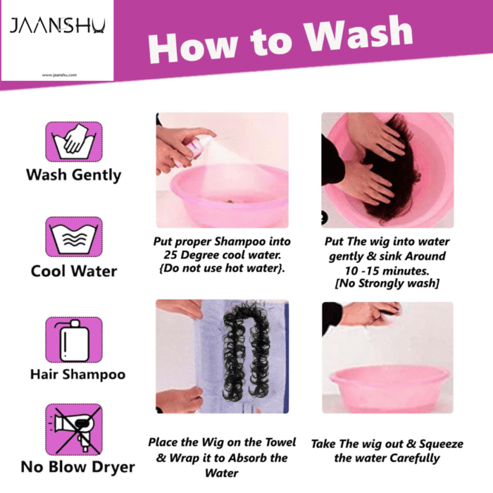 JAANSHU Messy Hair Frill Extension for Women & Girls - Premium Braid Ponytail Hair Accessories - Image 5