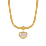 Jaanshu Heart Shape Pearl Necklace for Women & Girls | Elegant Artificial Jewelry | Romantic Gift for Wife, Girlfriend, Sister - Image 5