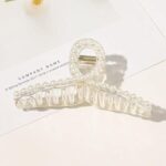 JAANSHU Elegant Pearl Hair Crutcher For Women – Premium Quality, Stylish & Durable Hair Accessory for Women – Perfect for Weddings, Parties & Everyday Wear - Image 3