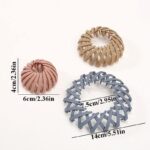 JAANSHU Bird Nest Hair Ponytail Holder - Plastic Bun Clip with Easy Grip Design, Durable Multi-Color Hair Claw for Stylish Updos - Image 2