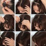 JAANSHU Clip in Front Bangs Hair for Women, 4.7 Inch Length Fake Bangs, DIY Cut Design, Bangs Hair Extensions for Women Hairstyle (Natural Color) - Image 5