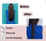 JAANSHU Synthetic Hair Parandi Choti Braided Hair Extension/Punjabi Paranda/Hair Accessories for Women - Image 3