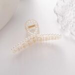 JAANSHU Elegant Pearl Hair Crutcher For Women – Premium Quality, Stylish & Durable Hair Accessory for Women – Perfect for Weddings, Parties & Everyday Wear - Image 6