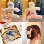 JAANSHU Premium Fur Hair Clutcher - Lightweight, Anti-Slip, Durable, Perfect for Thick & Fine Hair, All-Day Comfort & Everyday Styling. - Image 7