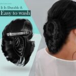 JAANSHU Hair Buns For Women Black Hair Extensions Artificial Hair Bun For Women Faux Bun Women Hair Wig Hair Bun Clip with net attached, Matte Finish - Image 3