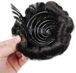 JAANSHU hair clutcher juda bun for women - Artifical Hair Bun/Hair Juda Extension/Bun with Clutcher Hair Accessories for Women and Girls - Image 4