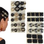JAANSHU Black Korean Style Fancy Hair Clips – Elegant Hair Accessories for Women & Girls - Image 3