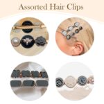 JAANSHU Black Korean Style Fancy Hair Clips – Elegant Hair Accessories for Women & Girls - Image 4