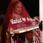 Bridal Nikah Dupatta – Personalized to Match Your Lehenga | Handcrafted Dupatta for Traditional Weddings | Multiple Colors Available
