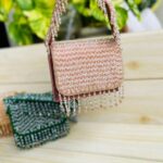 JAANSHU Luxury Handcrafted Designer Beaded Handbags for Women with Stylish Small Belt - Image 11