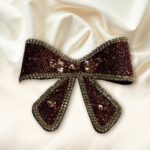 Jaanshu Glitter Hair Bows Sparkle in Style with – Handmade, Party Wear, Lightweight, Multi-Color, Trendy Look, Durable Fabric - Image 4