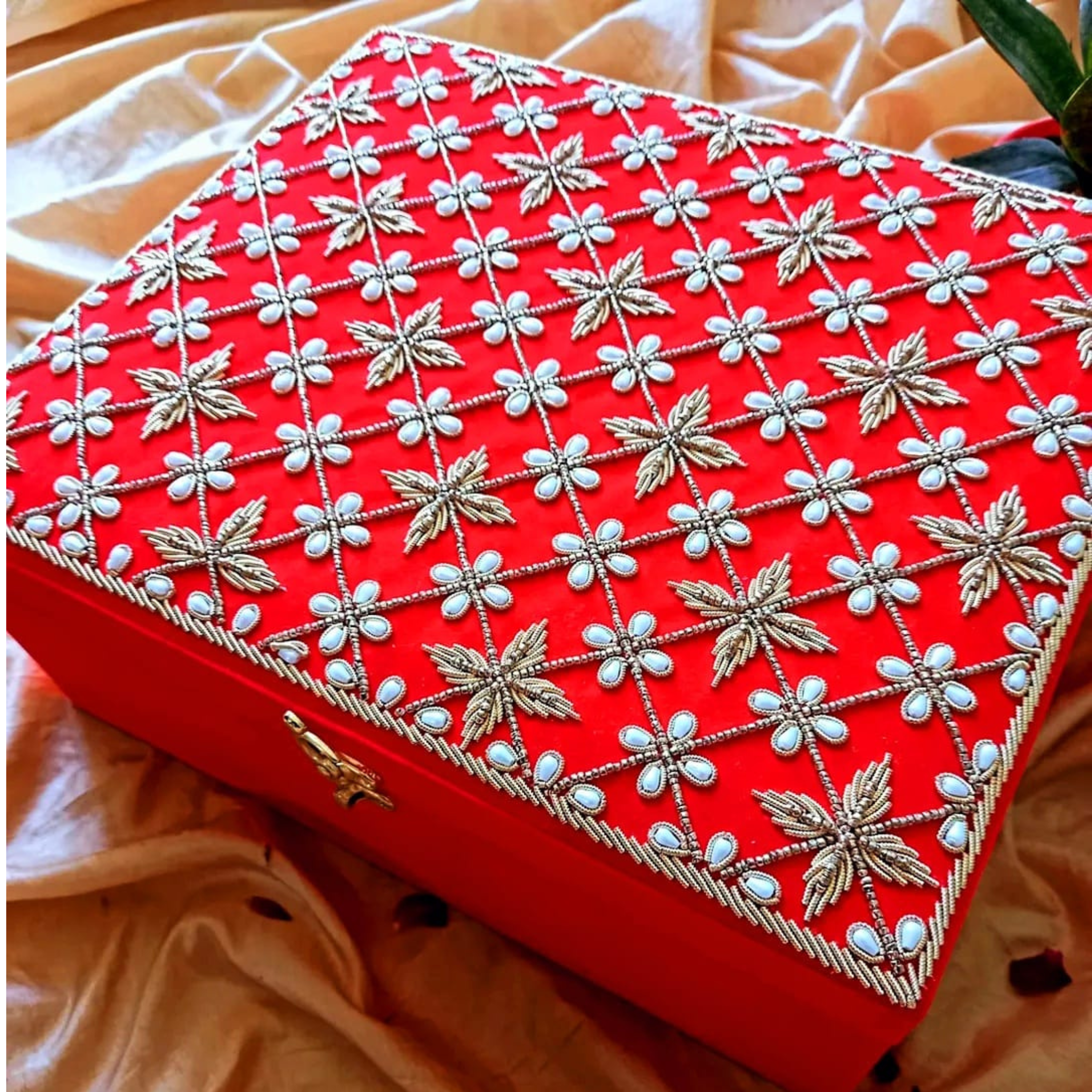 Customized Bridal jewelry Box Customized Bridal jewelry Box