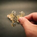 Jaanshu Small Hair Clutcher for Women - Stone Work Partywear Hair Clips, Strong Hold, Mini Hair Claws for Special Occasions (Pack of 3) - Image 4